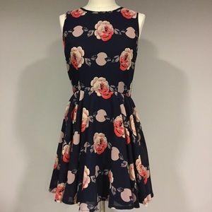 Maison Jules Floral Swing Dress